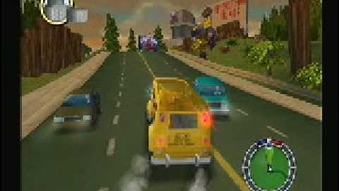 Simpsons Hit and Run Level 3-4 Operation Hellfish