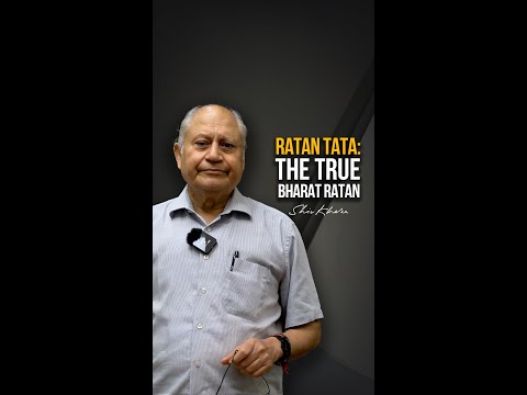 Ratan Tata: The true Bharat Ratan of India|| Shiv Khera||
