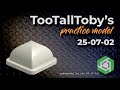 Onshape Speedmodeling Too Tall Toby Practice Model 25-07-02 - very first attempt, two sketches