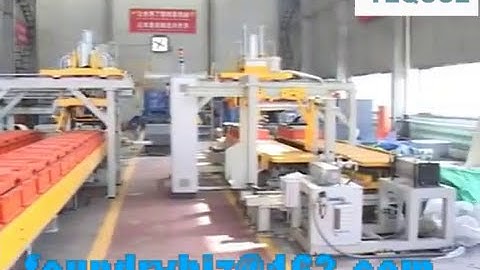 Fully Automatic Horizontal Flaskless Molding Machine and Mold Handling Line