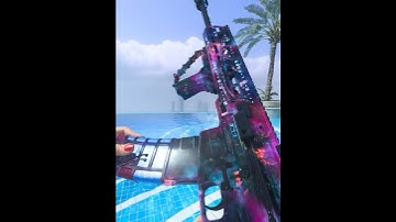 Most unique  weapon inspection  in   #mw3 #warzone #cod #callofduty