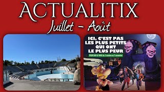 Actualitix, Le Journal Du Parc Astérix Juillet - Août 2021