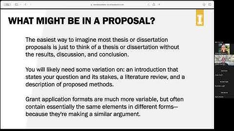 Graduate Writing Symposium: Writing Research-Related Proposals (3/19/24)