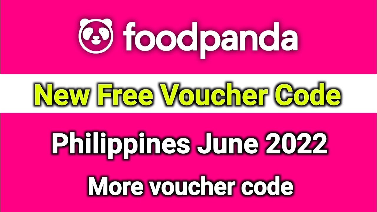 foodpanda Philippines voucher code in June 2022 foodpanda voucher