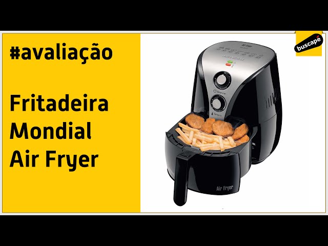 Fritadeira Elétrica Sem óleo Mondial Air Fryer NAF-03 Capacidade do Cesto  3,2l em Promoção é no Buscapé