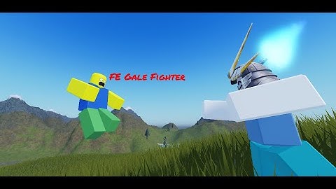[FE] Roblox Gale Fighter Script (OP, NO HATS NEED) | Showcase Ep 2