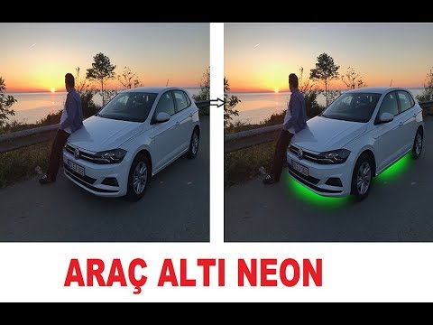 Photoshop Cs 6 Arac Alti Neon Nasil Yapilir Youtube