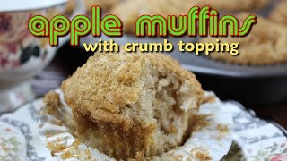 Apple Muffins With Crumb Topping by Christina Fogal 403 views 4 years ago 3 minutes, 44 seconds