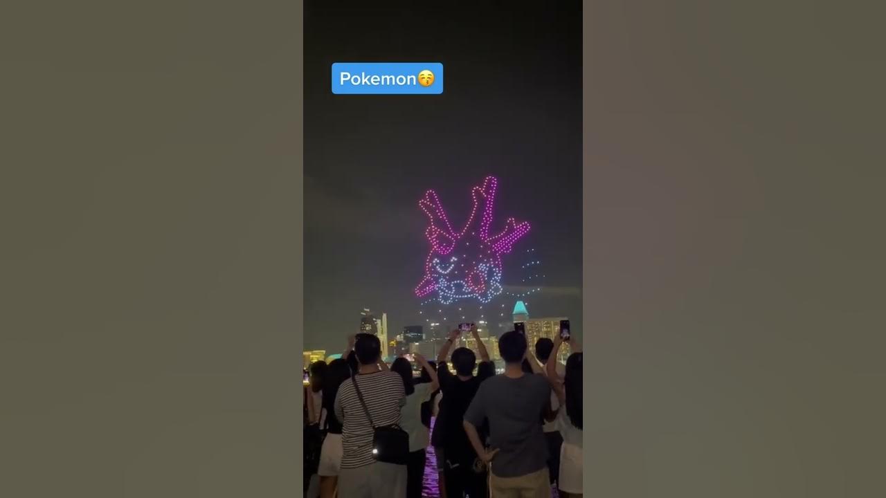 singapore (drone show ) YouTube