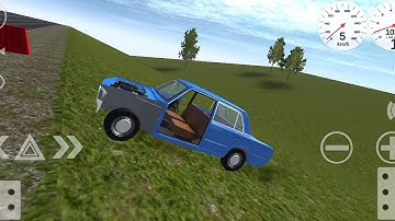 Simple Car Crash Physics Simulator Demo #1 (The new Beam ng for android?)