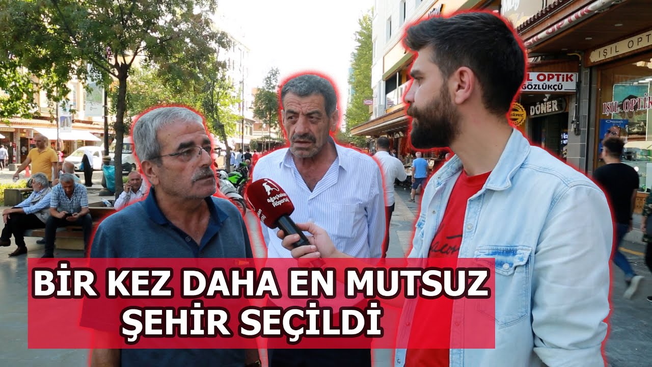BİR KEZ DAHA EN MUTSUZ ŞEHİR DİYARBAKIR SEÇİLDİ. SEBEBİNİ HALKA SORDUK.