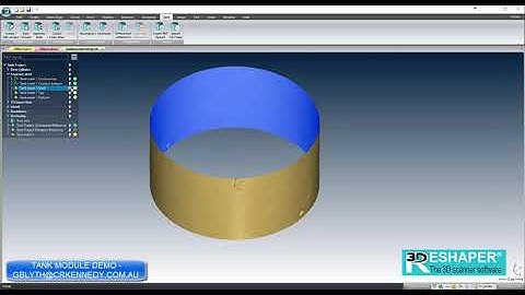 3DReshaper    Tank Module Demo