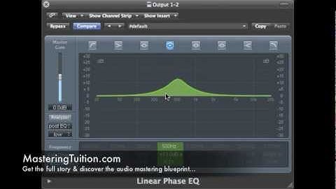 MasteringTuition.com Linear phase EQ Technique