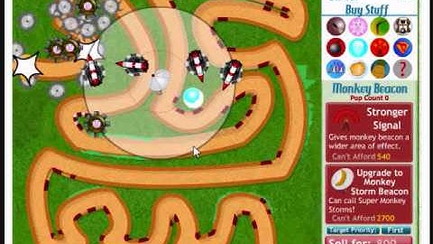 HOW TO BEAT BLOONS TOWER DEFENSE 3 TRACK 1 LVLS 1-50 HARD (NO LIVES LOST)
