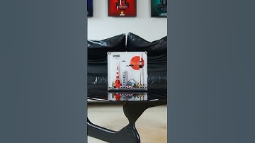 We designed a new display case for LEGO Tokyo Skyline 🥰#lego #legodisplay #tokyo #legocase