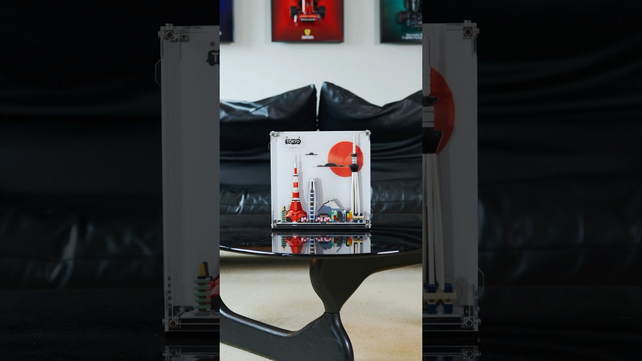 PREMIUM】Display Case For LEGO® 21051 Architecture series Tokyo Displa