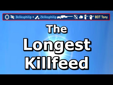 The Longest Killfeed in CS:GO