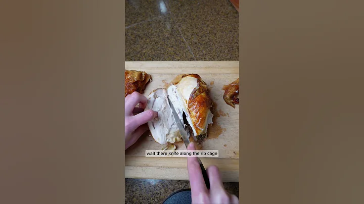 How to break down a rotisserie chicken #recipe #rotisseriechicken