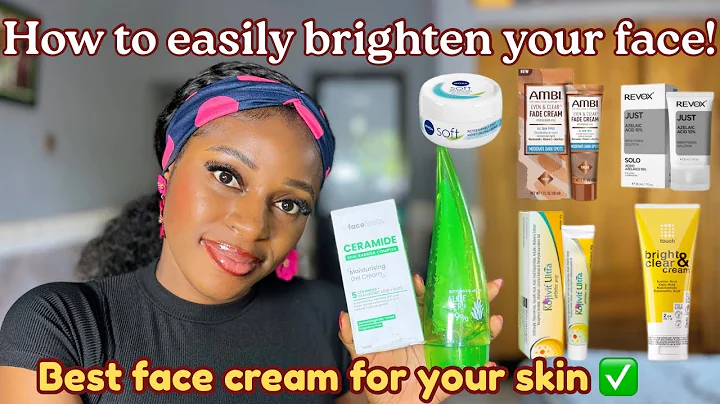 Best brightening face moisturizer to use in 2025✅ All skin types, best brightening face creams