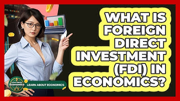 What Is Foreign Direct Investment (FDI) In Economics? - Learn About Economics