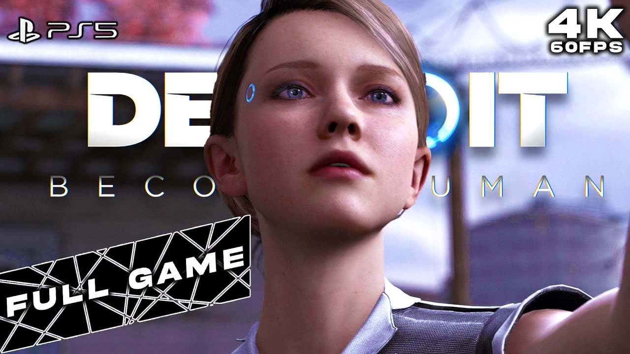 Detroit Become Human # 1 O Início De Gameplay no PS5 1080p 60fps