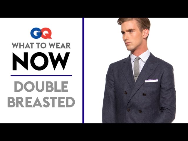 How To Wear A Double-Breasted Jacket In 5 Killer Looks