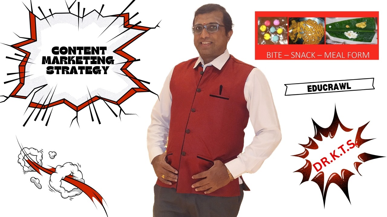 BITE, SNACK, MEAL type of content marketing Tips for digital