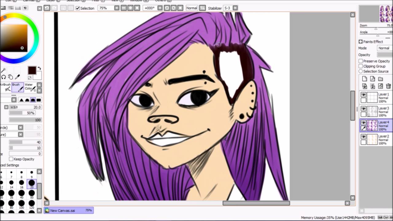[Speedpaint] Art Style Challenge - YouTube
