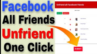 HOW TO UNFRIEND ALL FACEBOOK FRIENDS IN ONE CLICK || REMOVE ALL FACEBOOK FRIENDS OR DELETE 1 CLICK screenshot 5