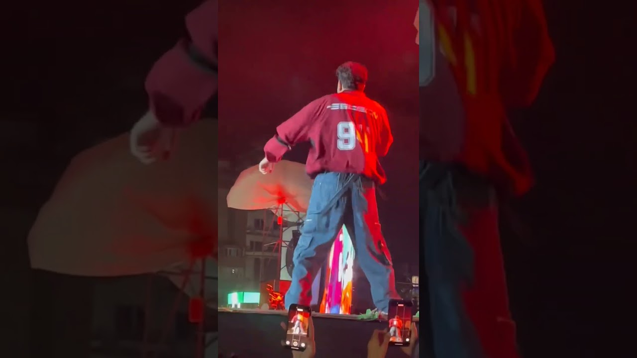 Sushant KC concert in Bhaktapur. 