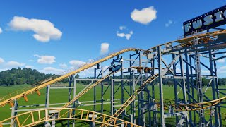 Fusion Wild Coaster Offride Planet Coaster 2 (made by Audioengineer874)