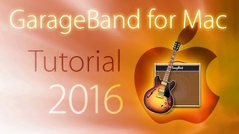 Apple GarageBand - Tutorial for Beginners [+General Overview]*