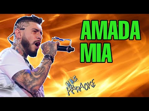 😎 AMADA MIA 🟢 Ulises Bueno 🎤 MAS KARAOKE #cuarteto