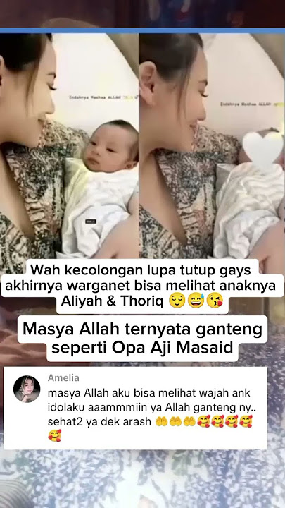 Jahat anak Aliyah mirip sekali dengan Opa Aji Masaid #fypシ゚viral #trending #aliyah #thoriq #shorts
