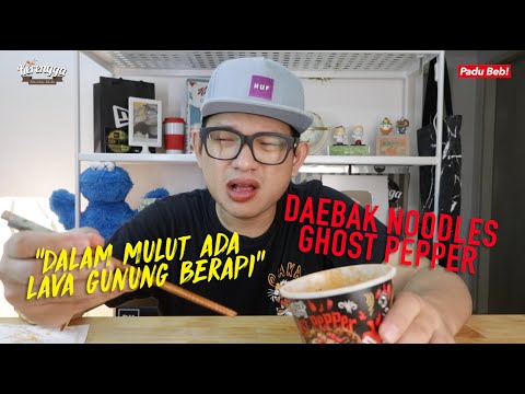 "Dalam Mulut Ada Lava Gunung Berapi" | Daebak Noodles Ghost Pepper