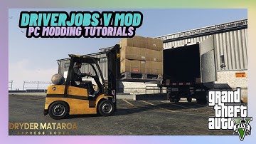 How To Install The DriverJobs V Mod (GTAV PC Mods 2025)