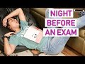 The night before an exam  mostlysane