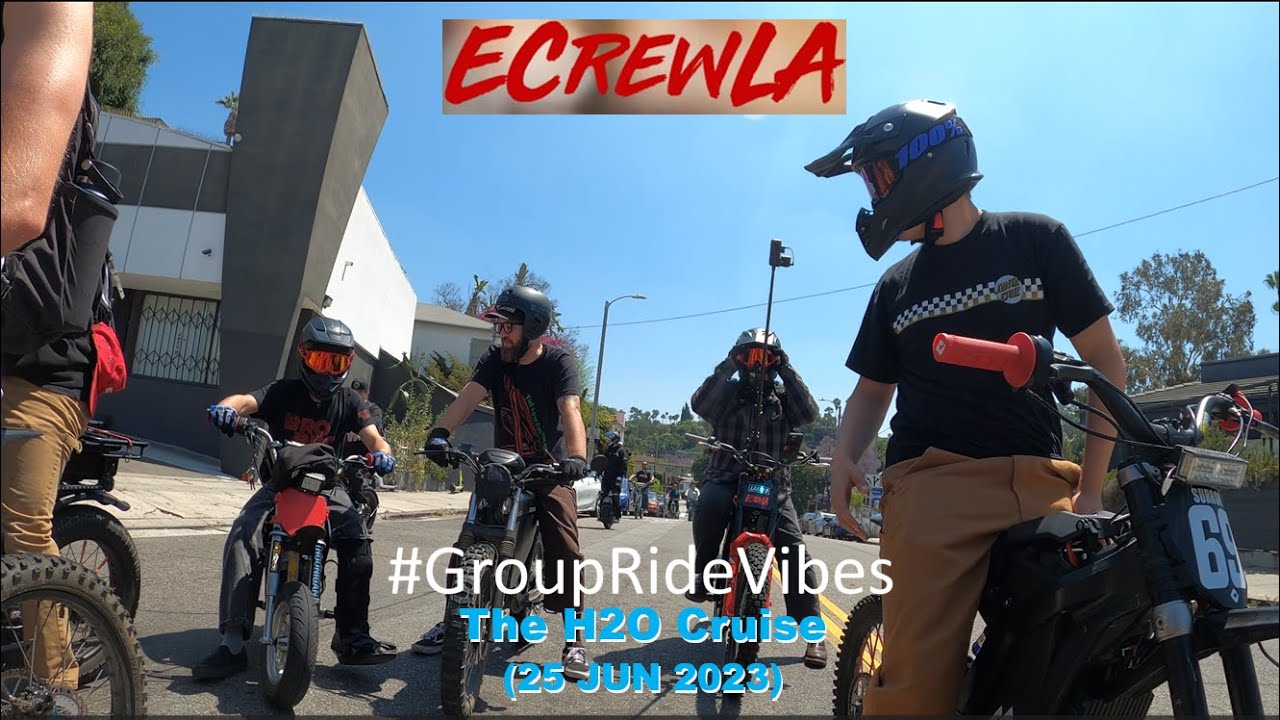 Group Ride Vibes (ECrewLA - The H2O Cruise)