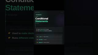 Learn Conditional Statements in JavaScript in 10 Minutes 💡