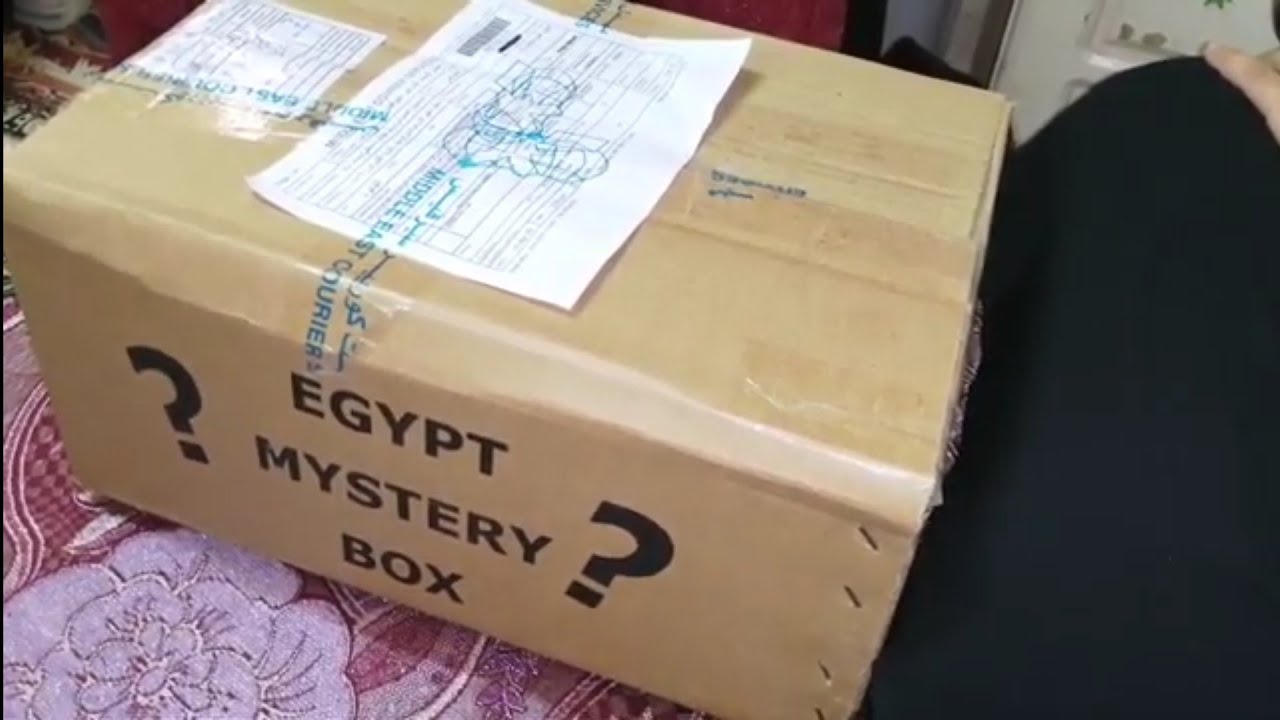 اشترينا صندوق EGYPT MYSTERY BOX لاول مره بجد تجربه جامده 😍😍😍😄😄😄 YouTube