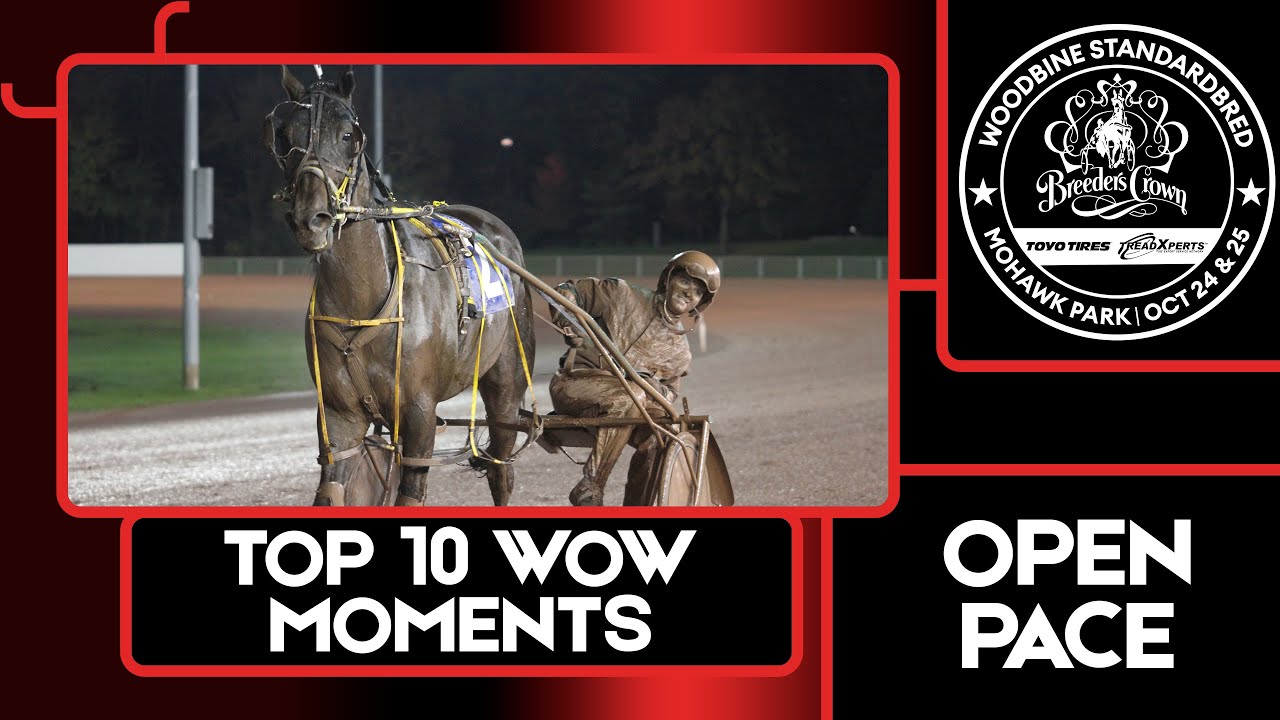 Breeders Crown | Top 10 Wow Moments | Open Pace