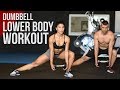 Lower Body Workout with Dumbbells (Strong Legs Fast!)