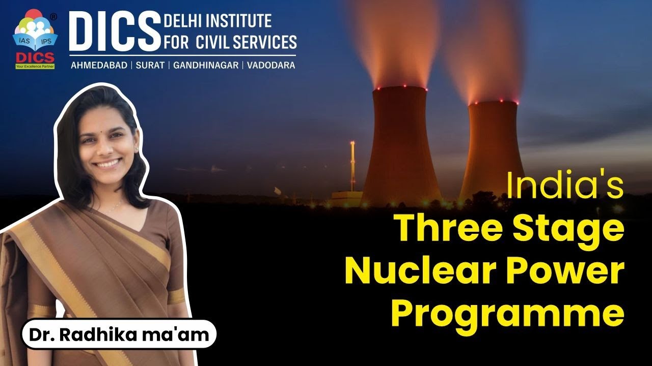 India's Three Stage Nuclear Power Programme | By Dr.Radhika Ma'am