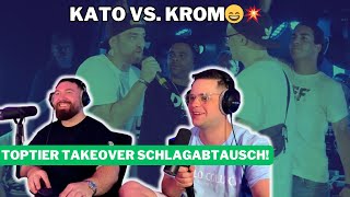 KATO VS. KROM😱🙂 FREESTYLE TOPTIER TAKEOVER | REACTION