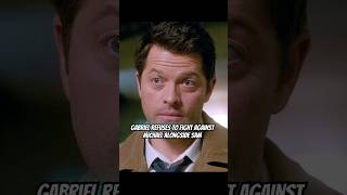 Gabriel refuses to fight against Michael alongside Sam#supernatural #foryou #shorts #foryou