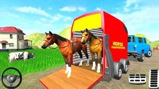 Wild Animal Transport Truck Simulator - Zoo Animal Transport Cargo Truck Driving - Android GamePlay  screenshot 1