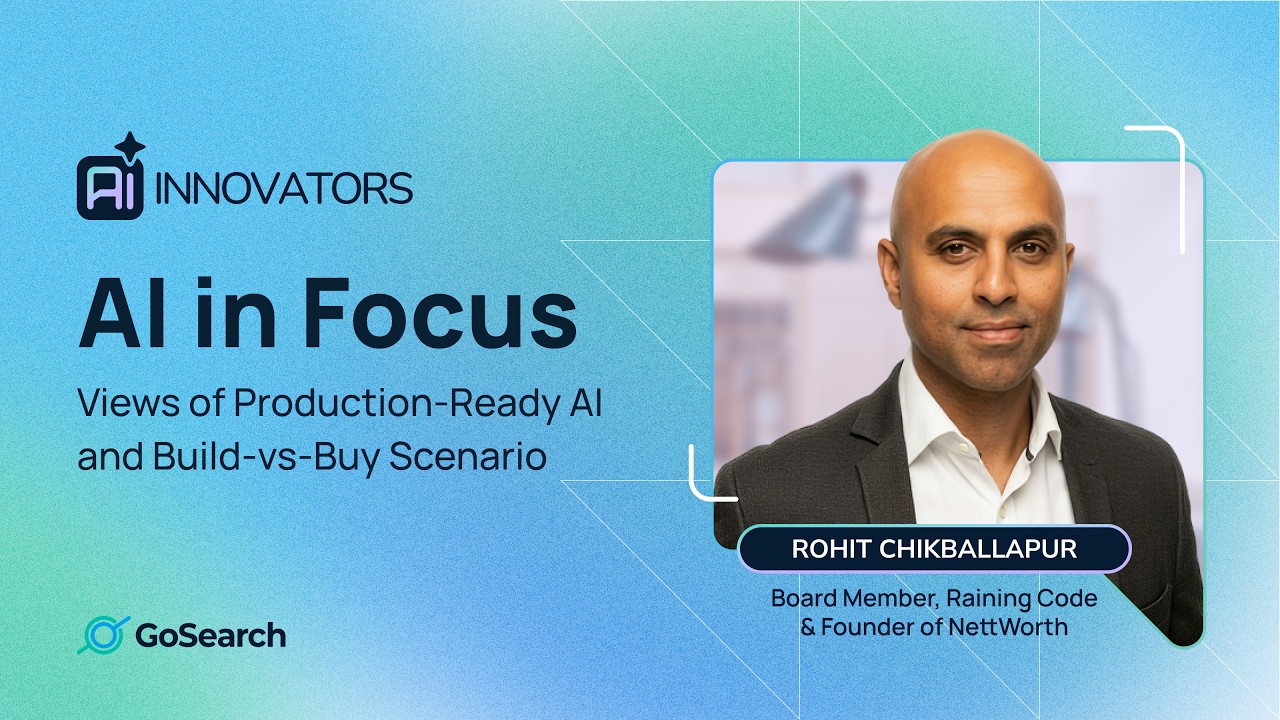 Build vs. Buy Is the Wrong Question: Rohit Chikballapur on AI-Native Software | AI Innovators