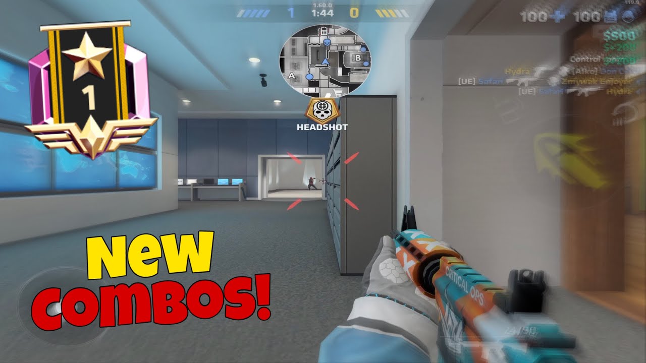 Critical Ops: USING MY NEW AMAZING COMBOS to CARRY MY TEAM 