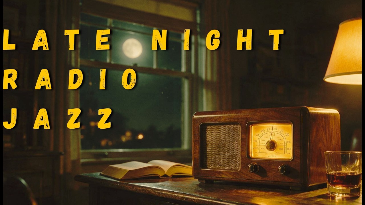 Vintage Late Night Radio Jazz Vol.132 – 1930s 1940s Soft Swing & Vinyl Background Music