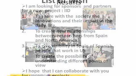 Collaborating with Spanish Researchers - Lina Arias